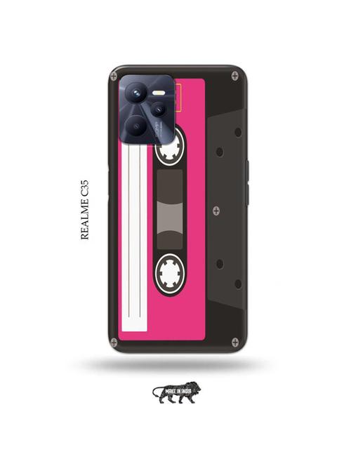 casatte pink back cover compatible with realme c35 - 18994567 - Very Small Image - 1