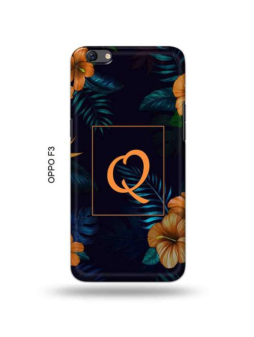 floral q back cover compatible with oppo f3 - 18995166 - Very Small Image - 1
