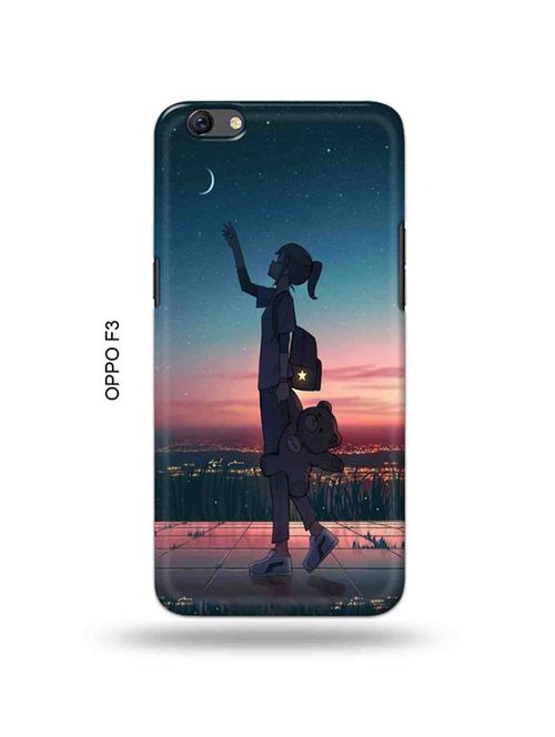 girl keddy back cover compatible with oppo f3 - 18995200 - Very Small Image - 1