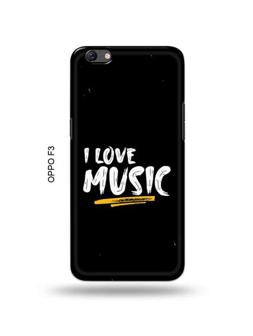 i love music back cover compatible with oppo f3 - 18995300 - Very Small Image - 1