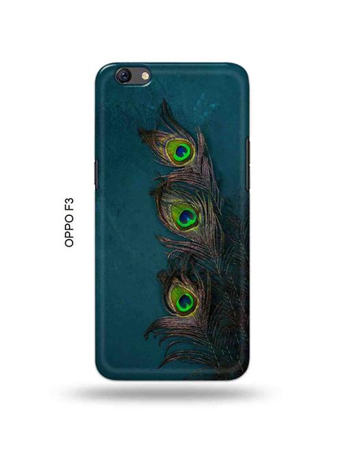 krishna feather back cover compatible with oppo f3 - 18995348 - Very Small Image - 1