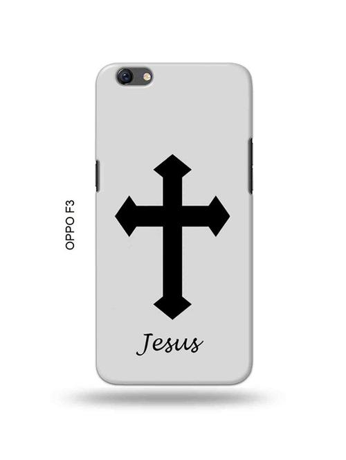 jesus cross back cover compatible with oppo f3 - 18995352 - Very Small Image - 1