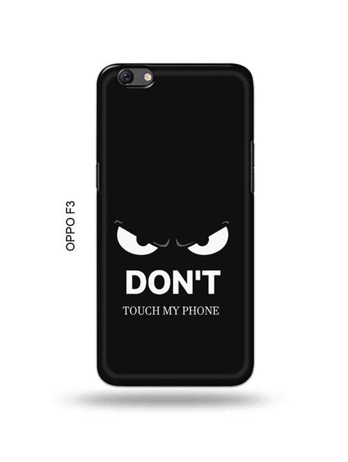 don't touch my phone back cover compatible with oppo f3 - 18995382 - Very Small Image - 1