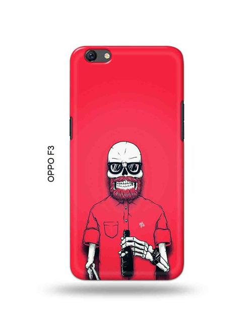hipster back cover compatible with oppo f3 - 18995464 - Very Small Image - 1