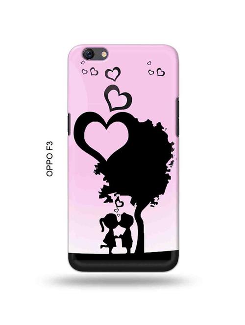 kids love back cover compatible with oppo f3 - 18995500 - Very Small Image - 1