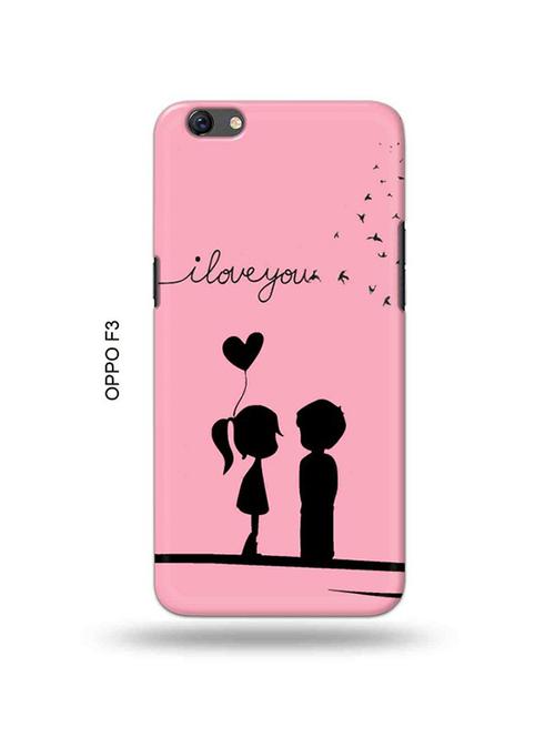 i love you back cover compatible with oppo f3 - 18995508 - Very Small Image - 1