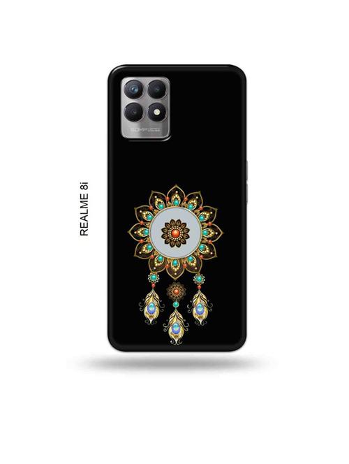 jeweller dream catcher back cover compatible with realme 8i, realme narzo 50 - 18995583 - Very Small Image - 1