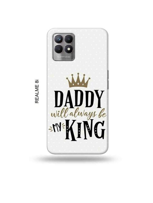 tweakymod designer printed hard case | daddy back cover compatible with realme 8i, realme narzo 50 - 18995592 - Very Small Image - 1