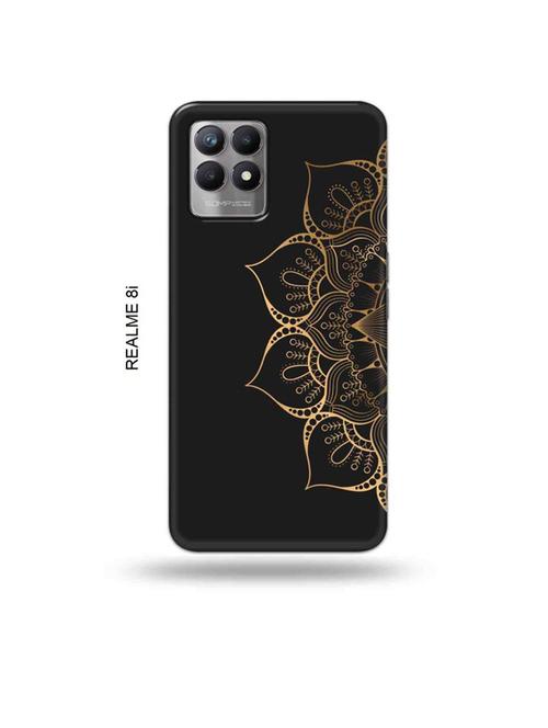 elegant design back cover compatible with realme 8i, realme narzo 50 - 18995680 - Very Small Image - 1