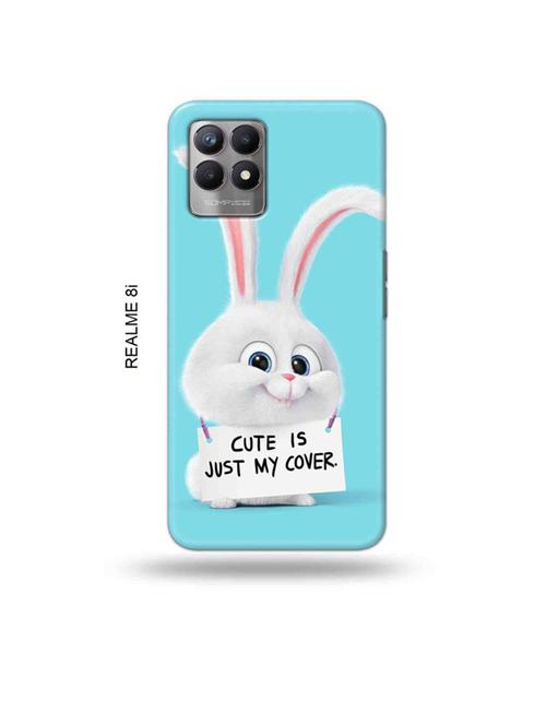 cute is my cover back cover compatible with realme 8i, realme narzo 50 - 18995683 - Very Small Image - 1