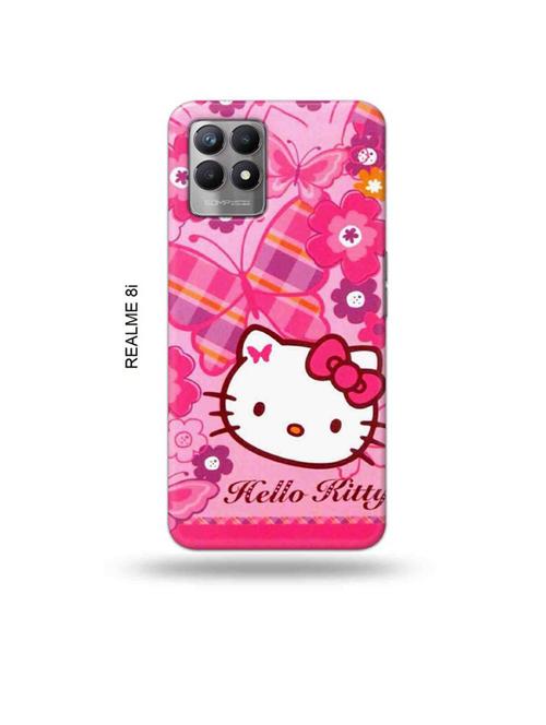 cute girl back cover compatible with realme 8i, realme narzo 50 - 18995684 - Very Small Image - 1