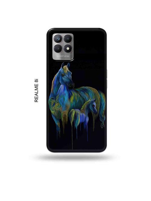 horse back cover compatible with realme 8i, realme narzo 50 - 18995770 - Very Small Image - 1