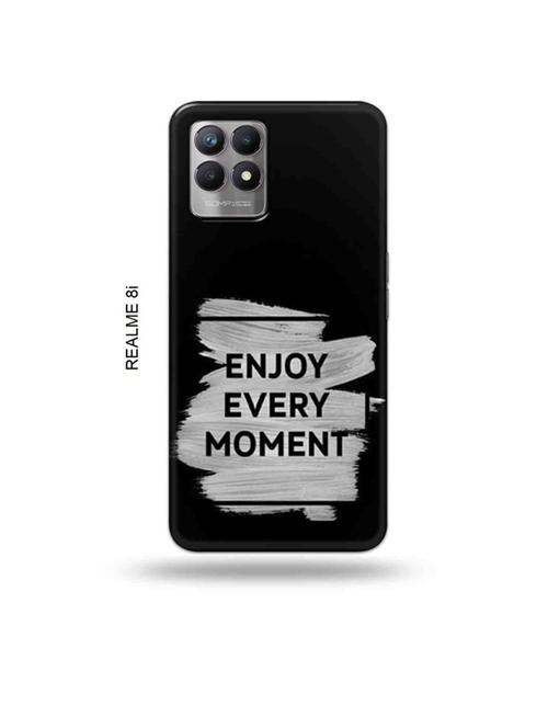 enjoy every moment back cover compatible with realme 8i, realme narzo 50 - 18995795 - Very Small Image - 1