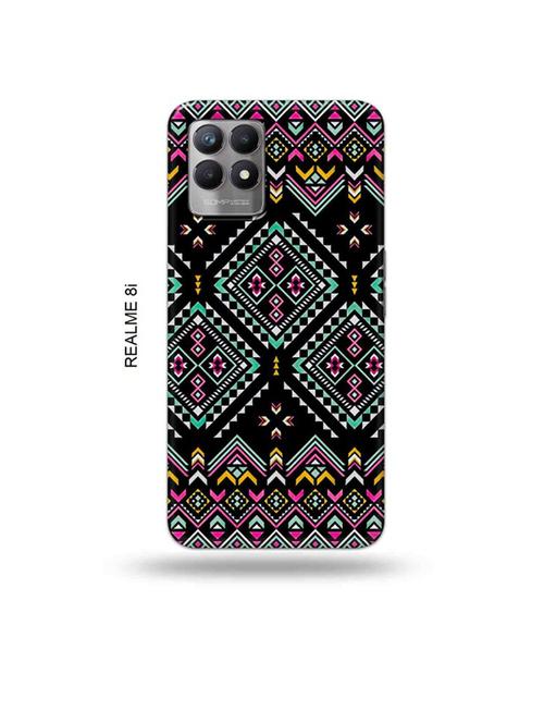 aztec back cover compatible with realme 8i, realme narzo 50 - 18995829 - Very Small Image - 1