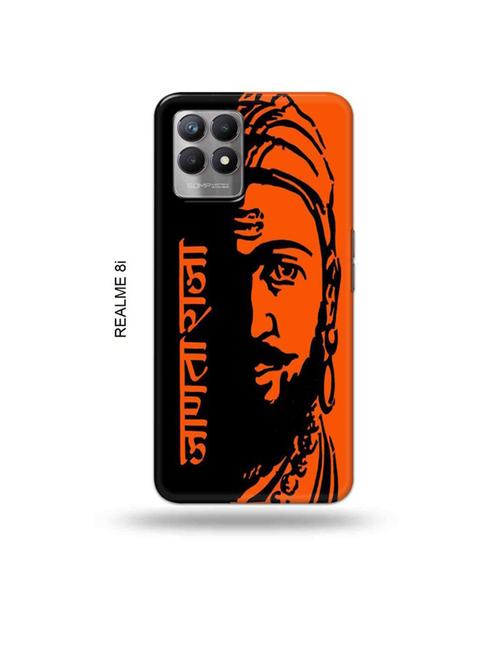 shivaji maharaj back cover compatible with realme 8i, realme narzo 50 - 18995852 - Very Small Image - 1