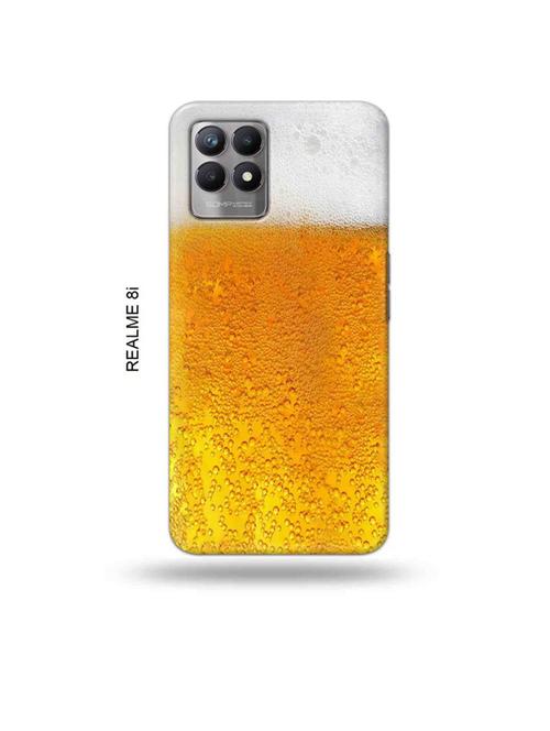 tweakymod designer printed hard case | beer back cover compatible with realme 8i, realme narzo 50 - 18995859 - Very Small Image - 1