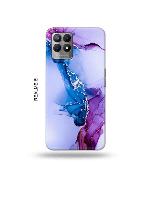 tweakymod designer printed hard case | marble back cover compatible with realme 8i, realme narzo 50 - 18995861 - Very Small Image - 1