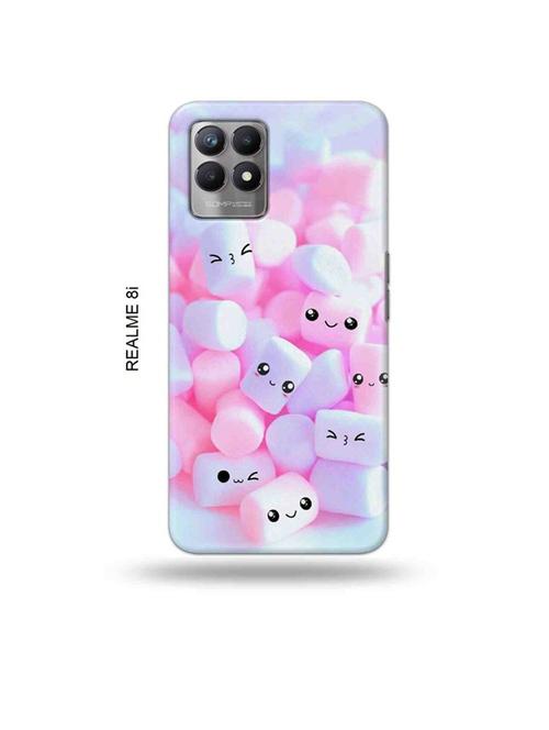 tweakymod designer printed hard case | cute faces back cover compatible with realme 8i, realme narzo 50 - 18995906 - Very Small Image - 1