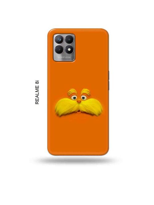 hipster animal back cover compatible with realme 8i, realme narzo 50 - 18995916 - Very Small Image - 1