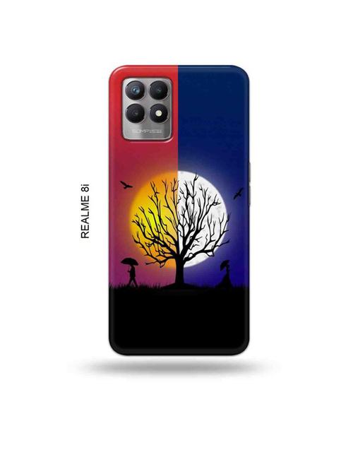 two worlds back cover compatible with realme 8i, realme narzo 50 - 18995924 - Very Small Image - 1