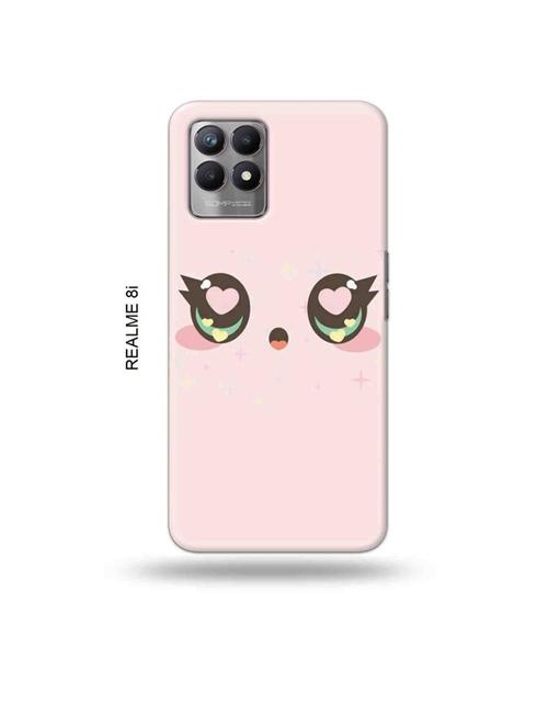 cute eyes back cover compatible with realme 8i, realme narzo 50 - 18995930 - Very Small Image - 1