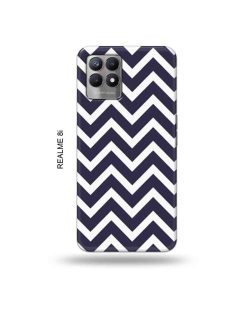 zig zag back cover compatible with realme 8i, realme narzo 50 - 18995949 - Very Small Image - 1