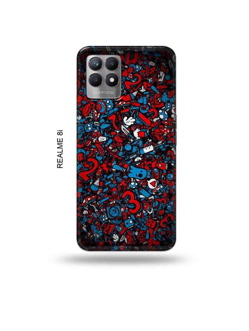 alien dope back cover compatible with realme 8i, realme narzo 50 - 18996051 - Very Small Image - 1