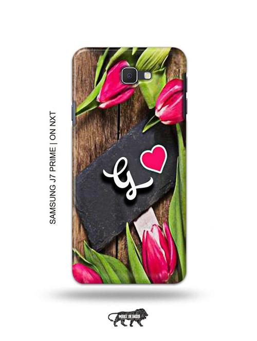 flower letter g back cover compatible with samsung j7 prime,j7 prime 2,on nxt, on 7(2016) - 18996100 - Very Small Image - 1