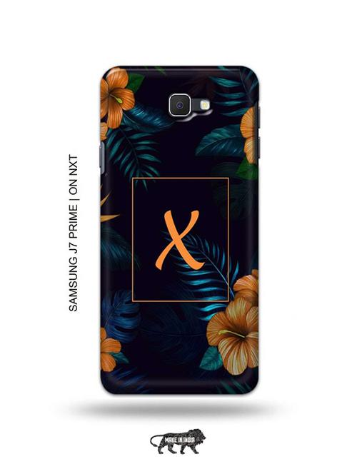 floral x back cover compatible with samsung j7 prime,j7 prime 2,on nxt, on 7(2016) - 18996145 - Very Small Image - 1