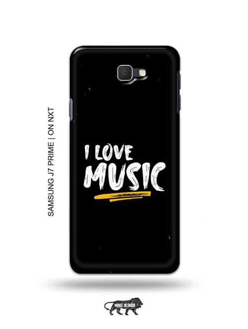 i love music back cover compatible with samsung j7 prime,j7 prime 2,on nxt, on 7(2016) - 18996256 - Very Small Image - 1