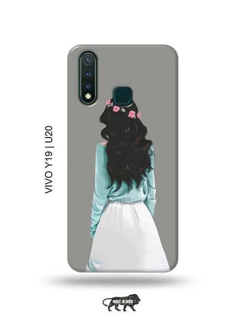 tiara queen back cover compatible with vivo y19, vivo u20 - 18996636 - Very Small Image - 1