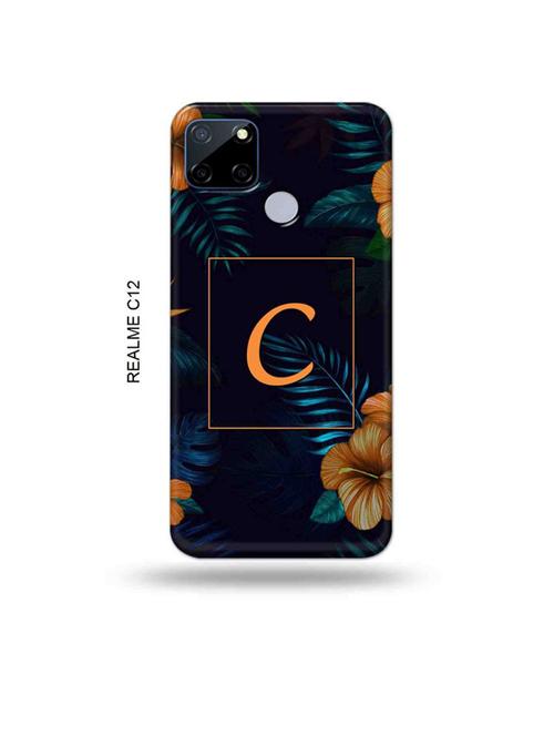 floral c back cover compatible with realme c12, c25, realme narzo 20, realme narzo 30a - 18997522 - Very Small Image - 1