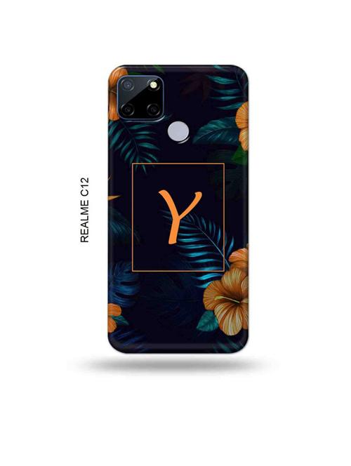 floral y back cover compatible with realme c12, c25, realme narzo 20, realme narzo 30a - 18997544 - Very Small Image - 1