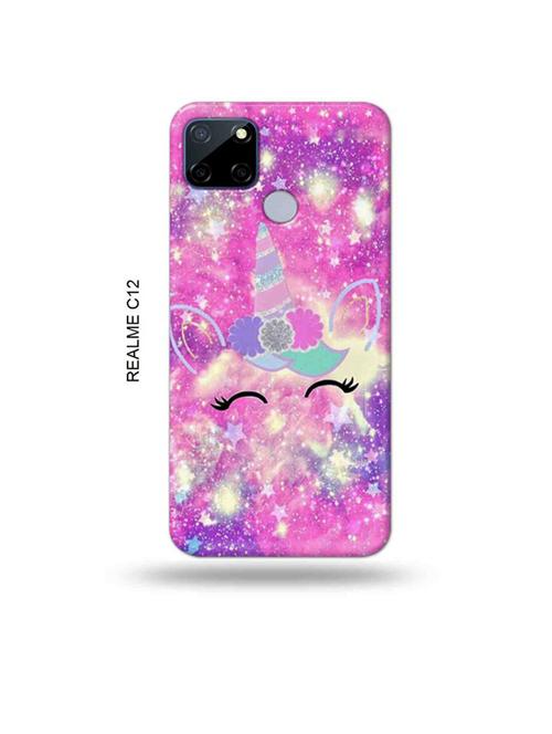 unicorn back cover compatible with realme c12, c25, realme narzo 20, realme narzo 30a - 18997552 - Very Small Image - 1