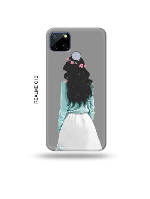 tiara queen back cover compatible with realme c12, c25, realme narzo 20, realme narzo 30a - 18997565 - Very Small Image - 1