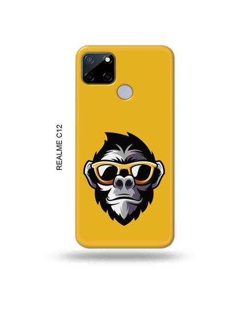 cool monkey back cover compatible with realme c12, c25, realme narzo 20, realme narzo 30a - 18997605 - Very Small Image - 1