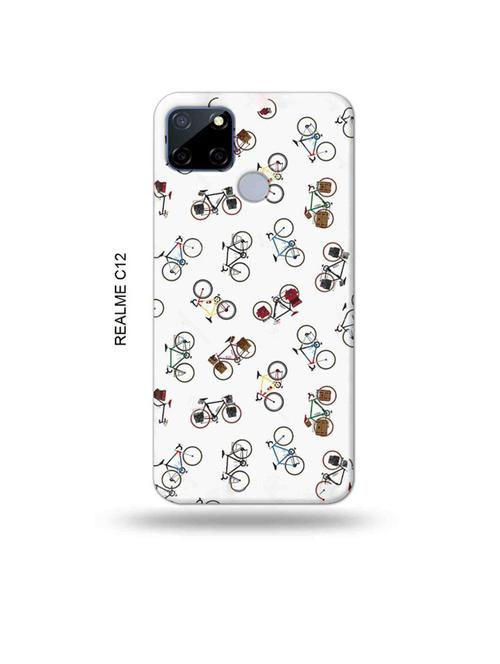 cycle love back cover compatible with realme c12, c25, realme narzo 20, realme narzo 30a - 18997663 - Very Small Image - 1