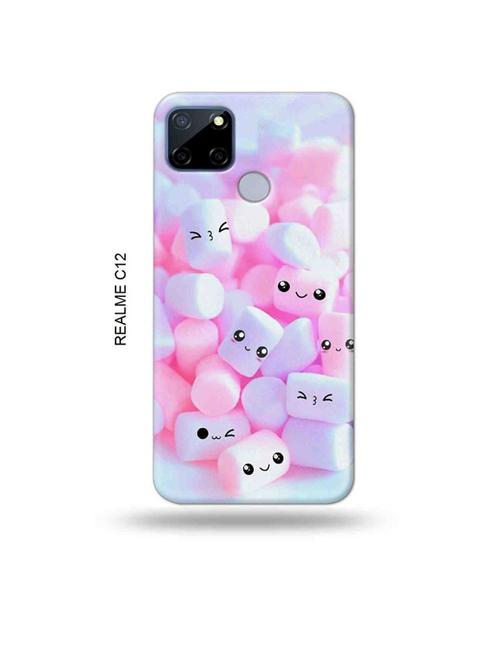 cute faces back cover compatible with realme c12, c25, realme narzo 20, realme narzo 30a - 18997681 - Very Small Image - 1