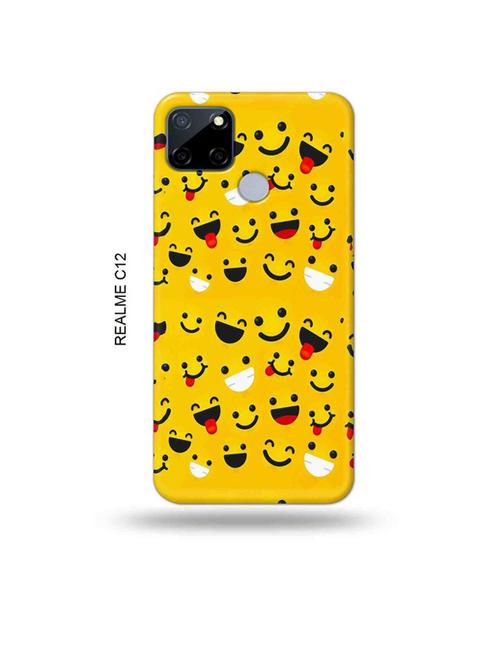 emojis back cover compatible with realme c12, c25, realme narzo 20, realme narzo 30a - 18997684 - Very Small Image - 1