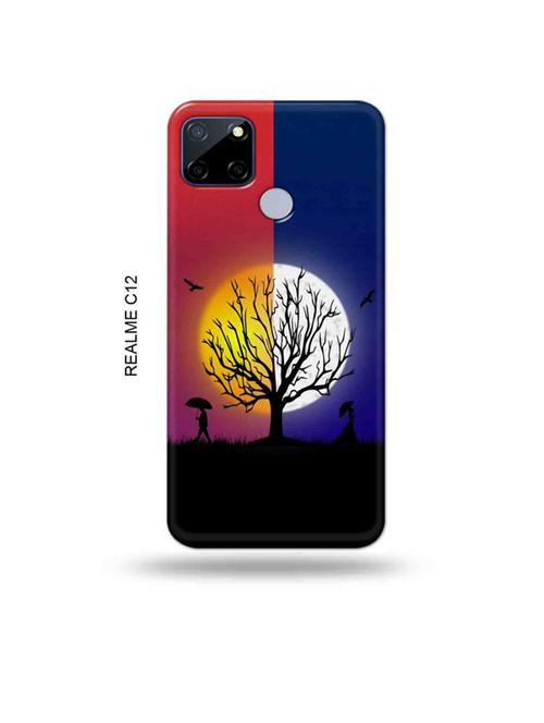 two worlds back cover compatible with realme c12, c25, realme narzo 20, realme narzo 30a - 18997697 - Very Small Image - 1