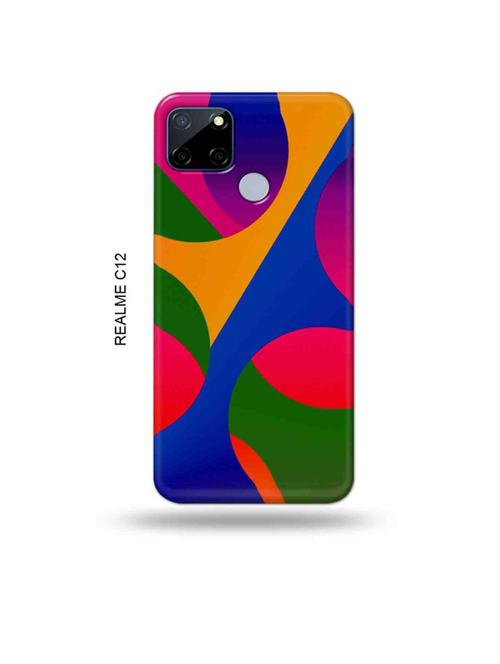 abstract back cover compatible with realme c12, c25, realme narzo 20, realme narzo 30a - 18997720 - Very Small Image - 1