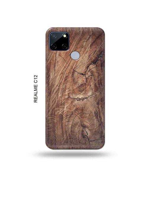 tweakymod designer printed hard case | wooden back cover compatible with realme c12, c25, realme narzo 20, realme narzo 30a - 18997727 - Very Small Image - 1