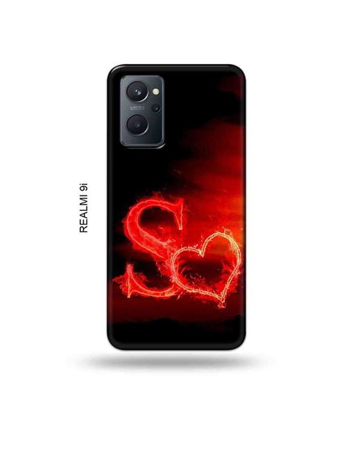 fire heart letter s back cover compatible with realme 9i - 18998878 - Very Small Image - 1