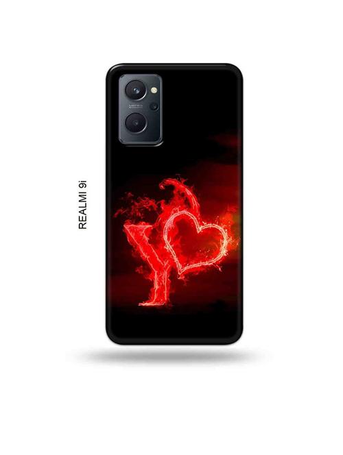fire heart letter y back cover compatible with realme 9i - 18998884 - Very Small Image - 1