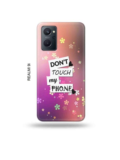 donu2019t touch my phone back cover compatible with realme 9i - 18998912 - Very Small Image - 1