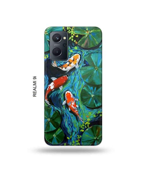 abstract fish back cover compatible with realme 9i - 18998971 - Very Small Image - 1