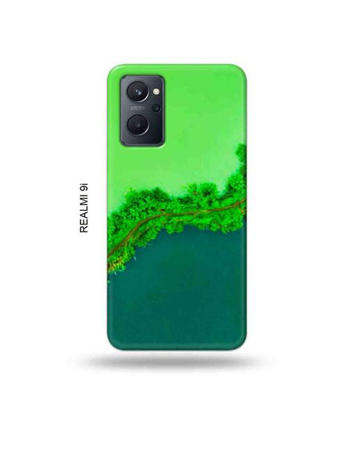 nature green back cover compatible with realme 9i - 18999063 - Very Small Image - 1