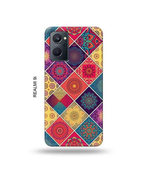 aztec back cover compatible with realme 9i - 18999067 - Very Small Image - 1