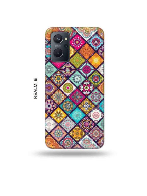 aztec mix back cover compatible with realme 9i - 18999072 - Very Small Image - 1