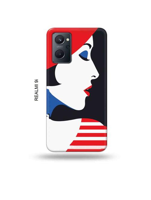 tweakymod designer printed hard case | girl illustration back cover compatible with realme 9i - 18999097 - Very Small Image - 1